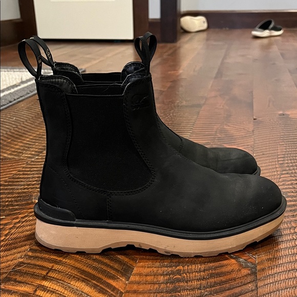 Sorel Black Chelsea Boots - Picture 4 of 7